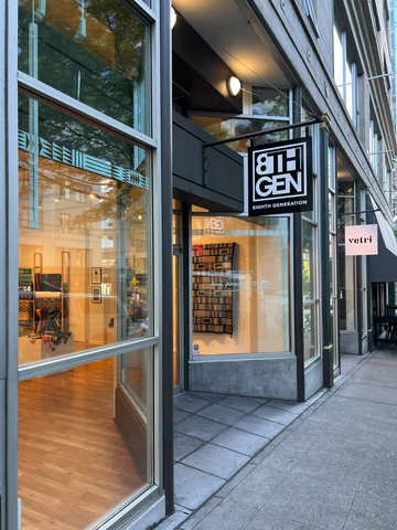 photo of Eighth Generation storefront in downtown Seattle