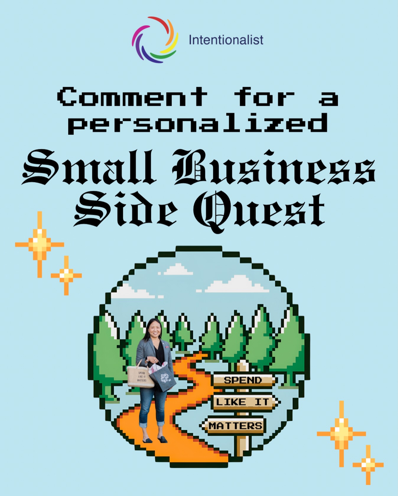 Comment your neighborhood, or one you’d like to visit, and we’ll reply with a personalized small business adventure nearby ⚔️
Ready, Set, GO!
#SpendLikeItMatters #BeIntentional #seattlesmallbusiness #seattlefoodie