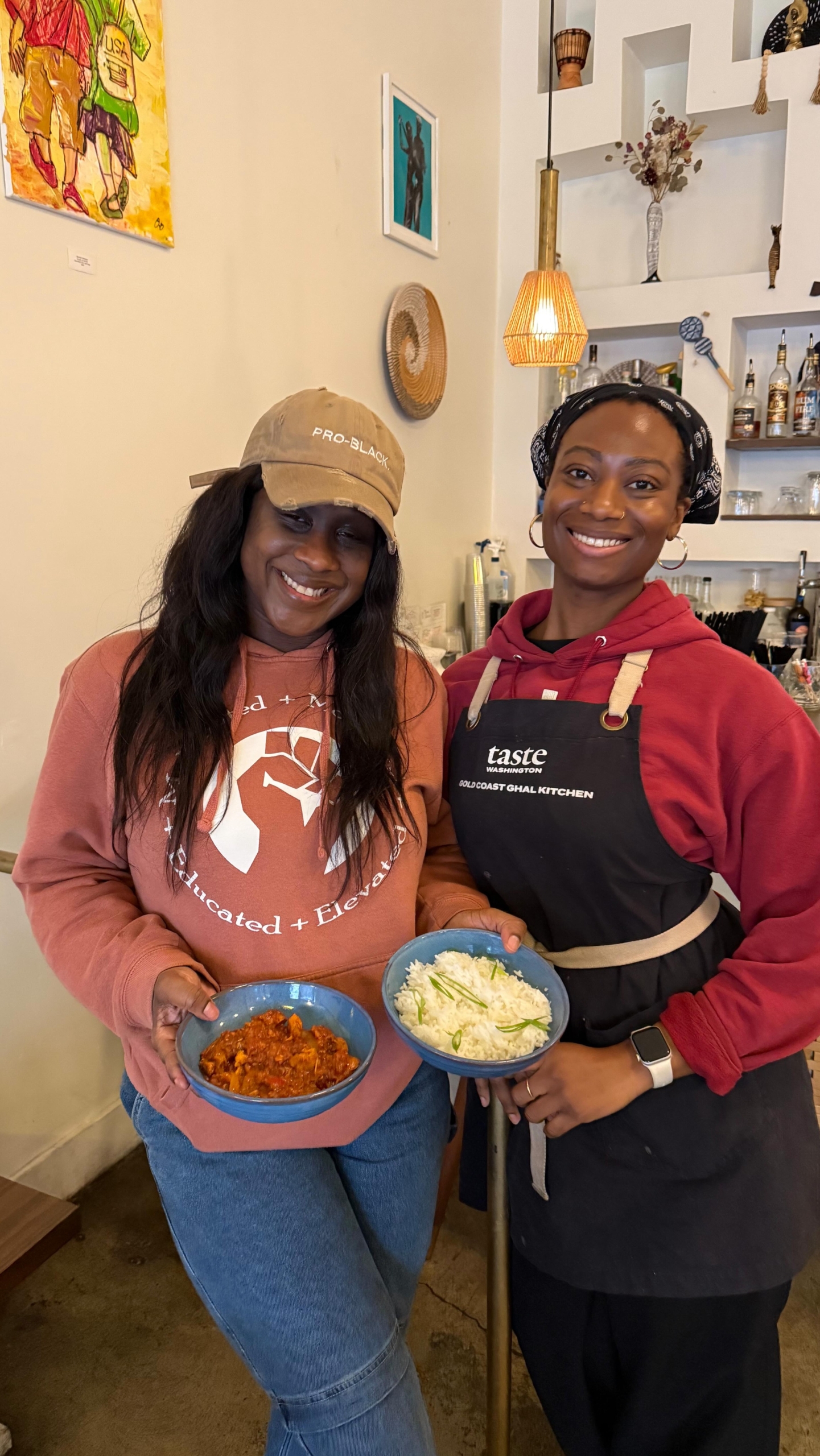 🇱🇷 Seattle Restaurant Week x Gold Coast Kitchen 🇬🇭 

We stopped by @goldcoastkitchensea to chat with owner Tina Fahnbulleh and @besagordon about the importance of culinary diversity in Seattle.

Have you experienced Gold Coast Kitchen? Seattle Restaurant Week is a wonderful reminder to infuse your week with the flavors of West Africa!

#spendlikeitmatters #seattlesmallbusiness #seattlefoodie #seattleeats