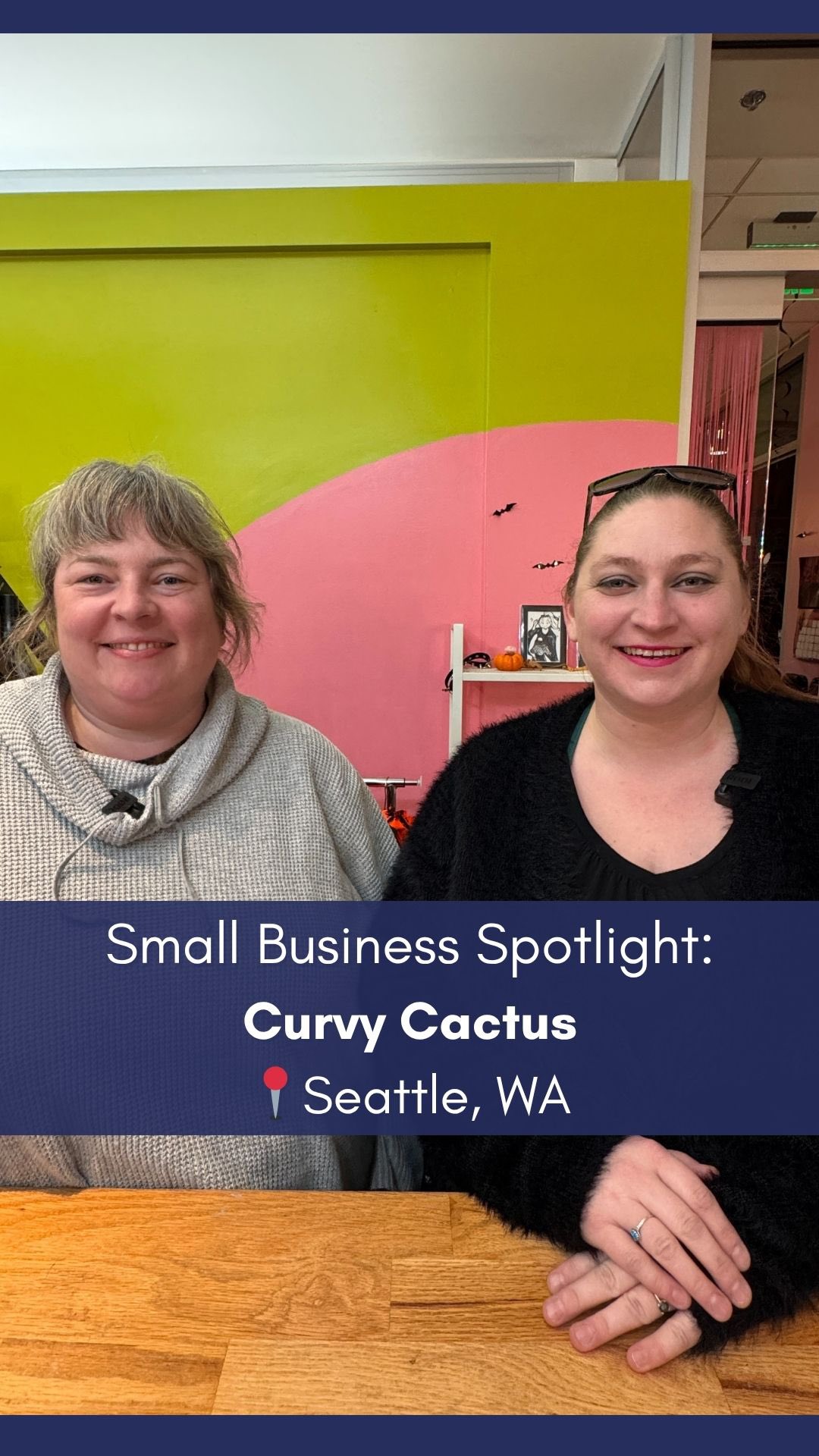 What if shopping felt joyful, inclusive, and designed for you?
That’s exactly what sisters Amber and Alyss Seelig created with @curvycactus206 -a plus-size resale and upcycled fashion boutique inside @seattlefatmall where community, creativity, and confidence take center stage.

You have just two weeks left to experience the current iteration of Seattle Fat Mall before they wrap up their time as part of the Seattle Restored program! Keep an eye on their social media to find out what’s next! 
✨ Come see what a positive, fat-affirming shopping experience feels like! 📍 Downtown Seattle | Inside the Seattle Fat Mall

#SpendLikeItMatters #BeIntentional  #Intentionalist #CurvyCactus #FatMall #FatFashion #ShopLocalSeattle @seattlerestored