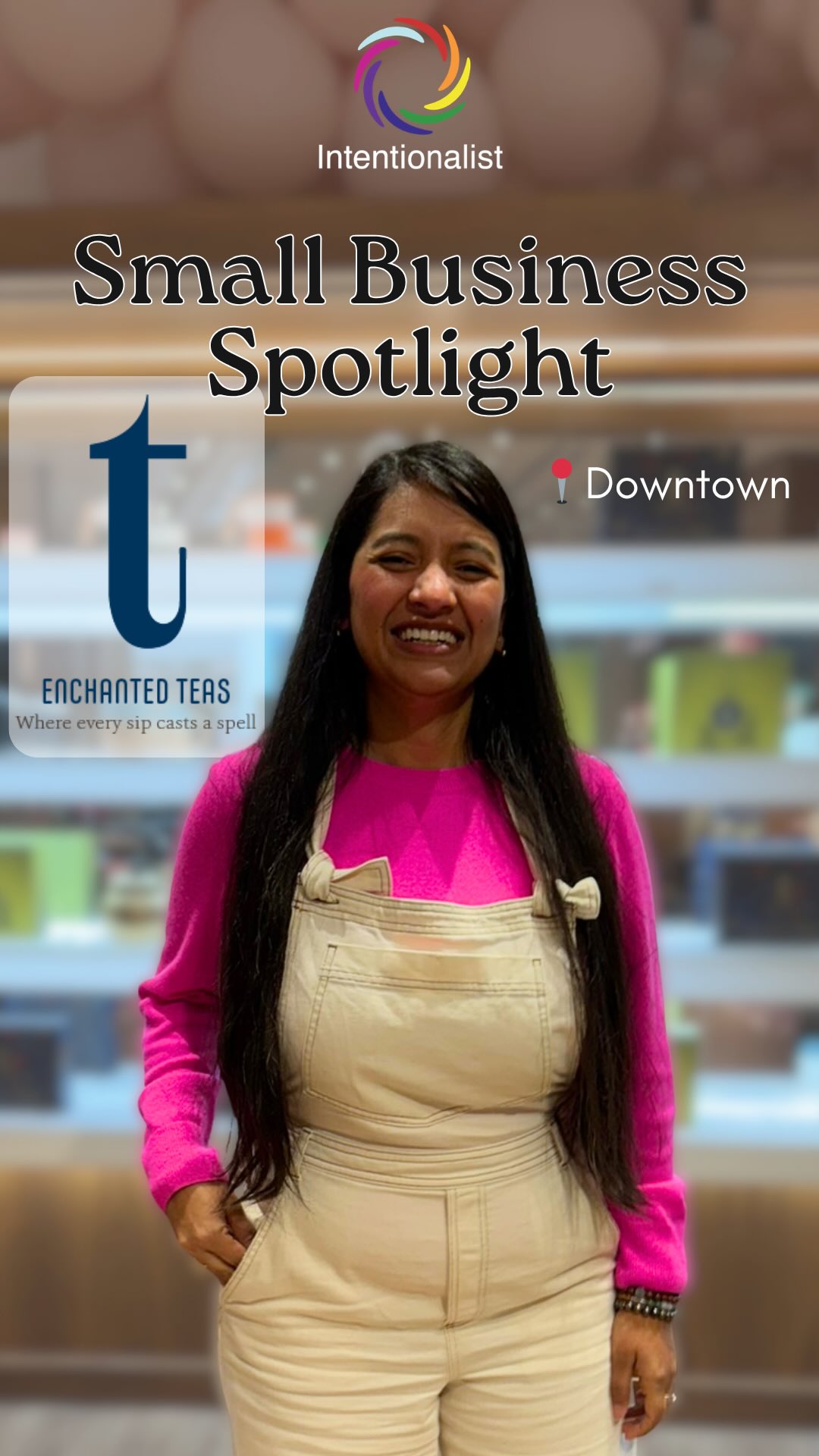 To celebrate #NationalTeaDay, we’d like to introduce you to Rini, owner of Enchanted Teas 🫖✨ We sat down with her to learn about how her grandmother’s wisdom and herb garden in India led her to opening this genuinely enchanting tea shop in Seattle. Read the blog (linked in @intentionalist_’s bio) to learn more about:

🦋 The butterfly pea flower that brews blue and inspired the name
🌞 How Rini thinks of tea as a ritual and invites you to do the same
👀 What’s next for Enchanted Teas (spoiler: in-house tea service is coming!)

📍 You can find Enchanted Teas at Pacific Place!

#spendlikeitmatters #seattlesmallbusiness #beintentional #shoplocalseattle