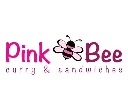 Pink Bee Curry and Sandwiches