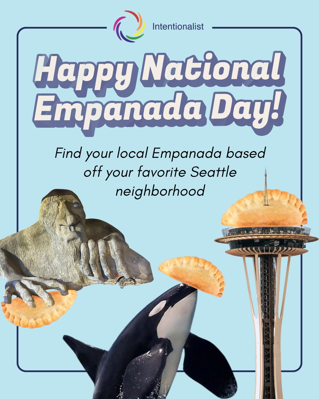 Today is National Empanada Day ❤️ We’re celebrating by sharing 13 places to enjoy an empanada depending on your favorite Seattle neighborhood. From a Ballard shop named for an Argentine grandmother to a Beacon Hill legend that made the NYT’s 50 best list, the people behind these places are creating incredible food backed by even more incredible stories.

Let us know your favorite empanadas, or places on your list! If there is anywhere we missed, feel free to share with the class in the comments so we can visit ❤️

#SpendLikeItMatters #BeIntentional #seattlesmallbusiness #empanadas