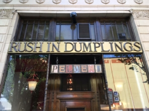 Rush In Dumplings