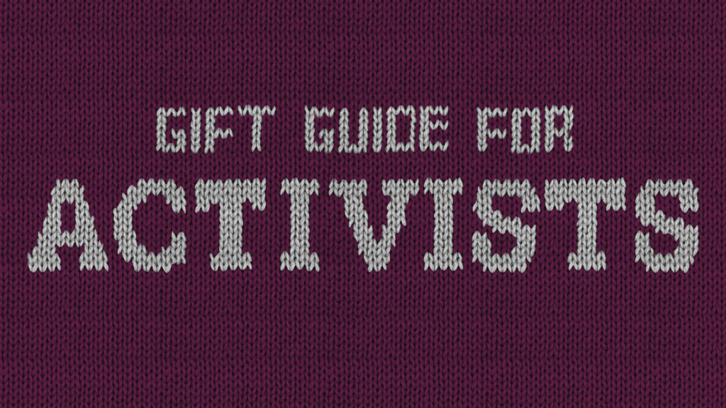gift guide for activists