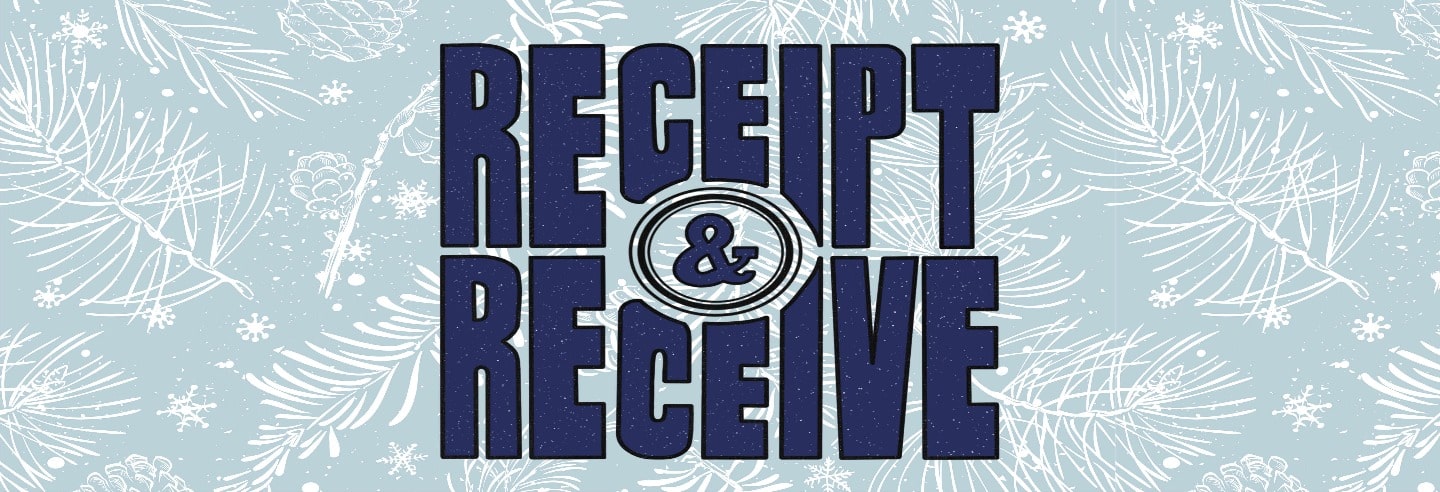 Small Business Saturday Receipt and Receive