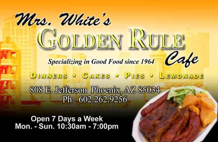 Mrs White's Golden Rule Cafe