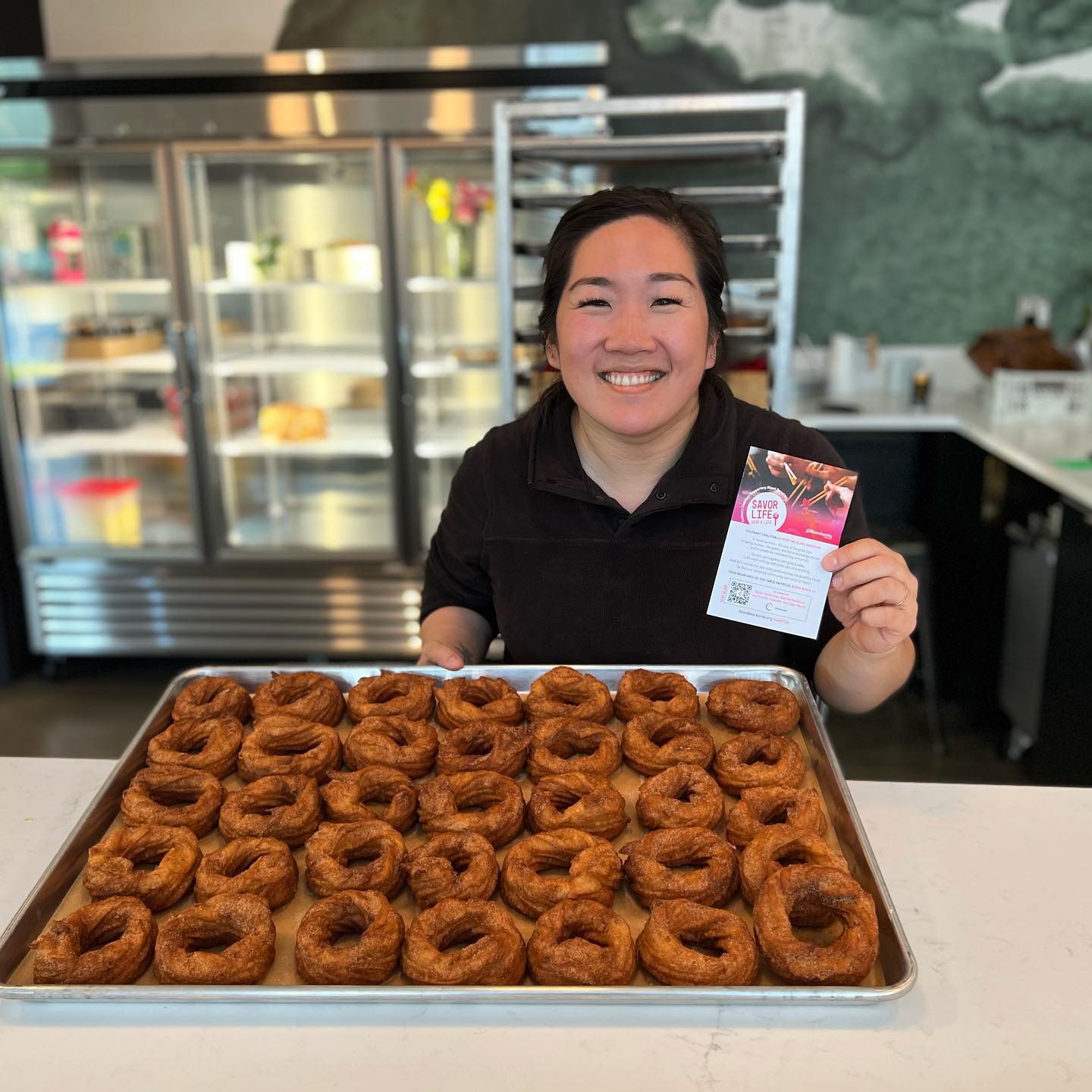 Doughnut forget to sign up to donate blood!

HUGE thanks to Mi Kim of @raiseddoughnutsandcakes for being a part of the Savor Life. Save A Life. culinary community.

Throughout the month of May, go to @bloodworksnw Savor Life. Save A Life. (link in our bio), sign up to donate blood, and then enter to win two spots in an upcoming Raised Doughnuts and Cakes doughnut class in Seattle’s Central District!

Drop a 🍩 in the comments below if this post has made you excited to eat doughnuts after you donate!

#BeIntentional #SpendLikeItMatters #SavorLife