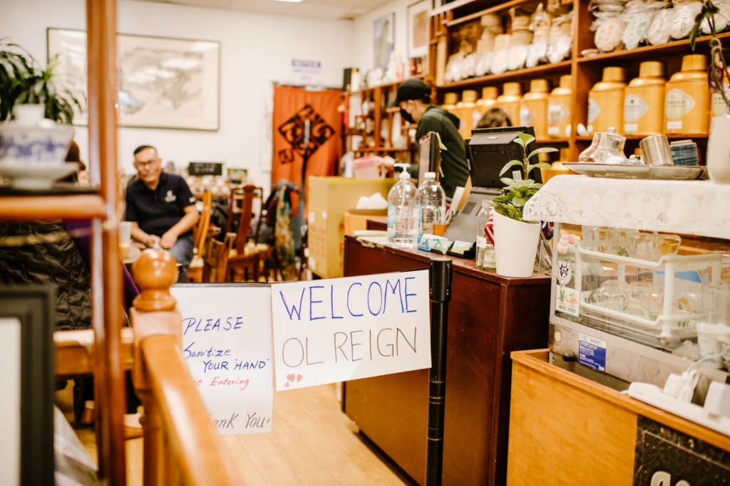 Seattle Best Tea, a small business in Seattle's Chinatown-International District