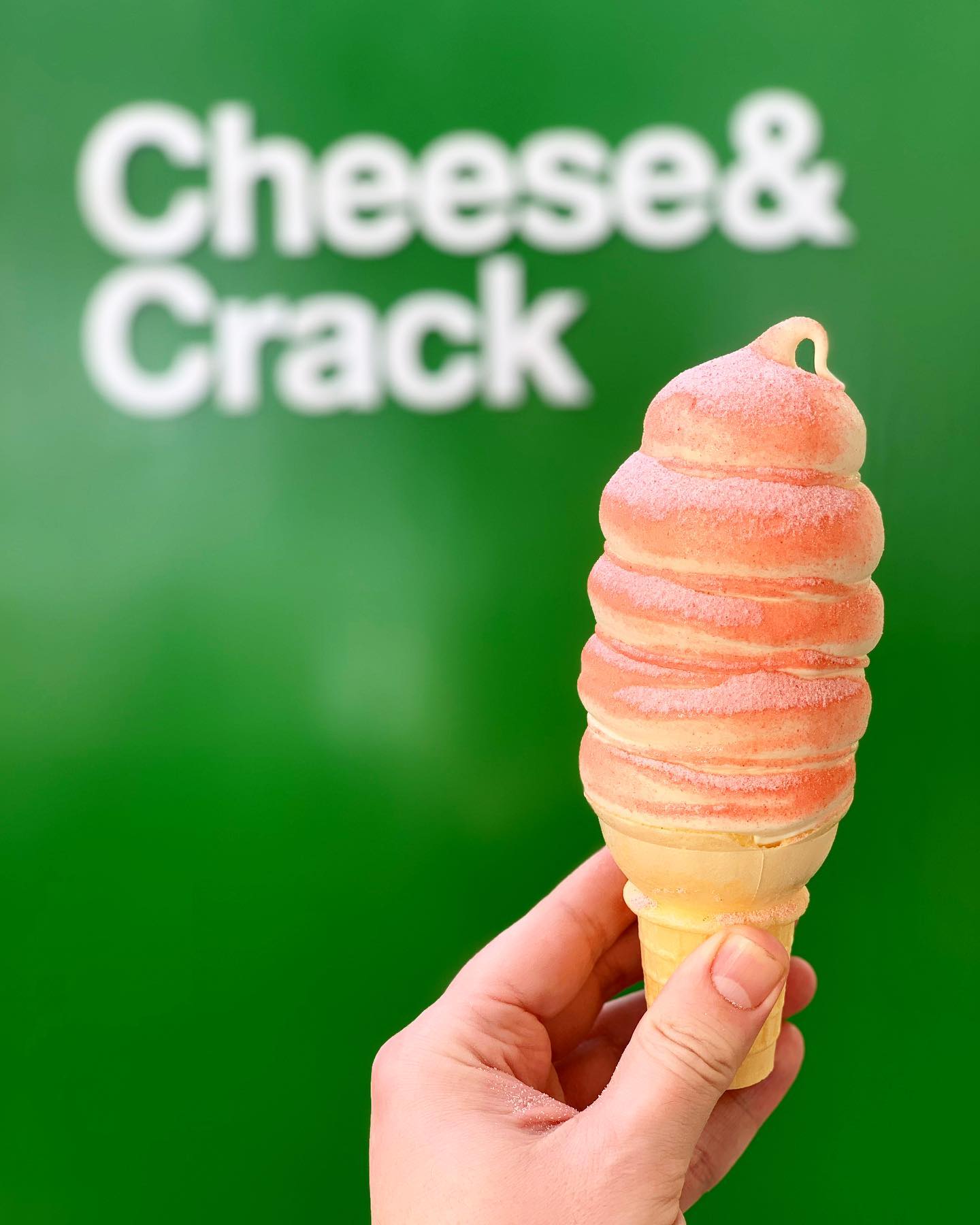 Ice cream from Cheese and Crack Snack Shop