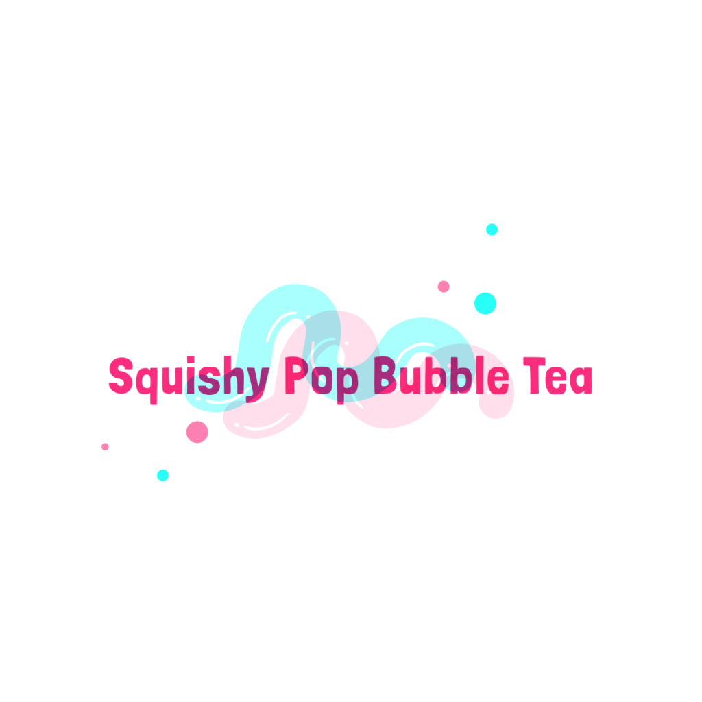Squishy Pop Bubble Tea's logo