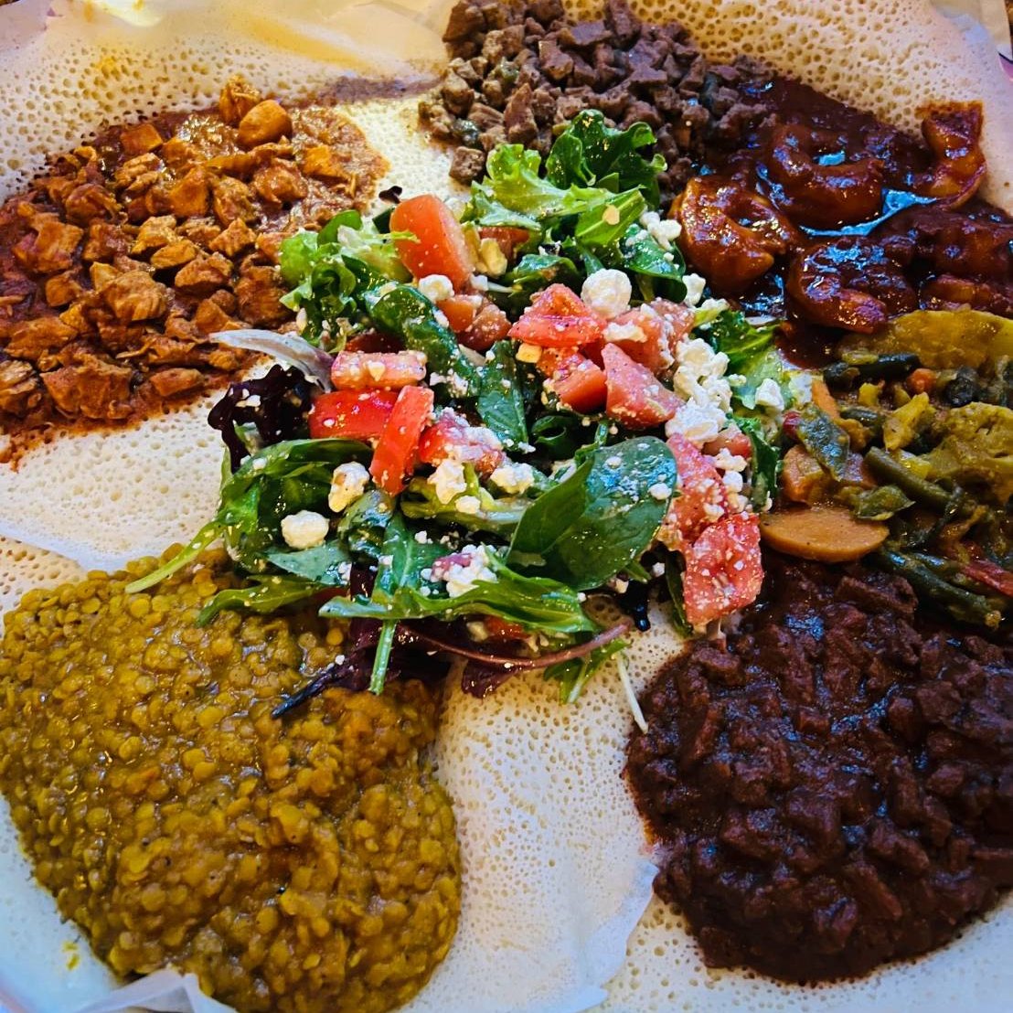 Food from Asmara Restaurant