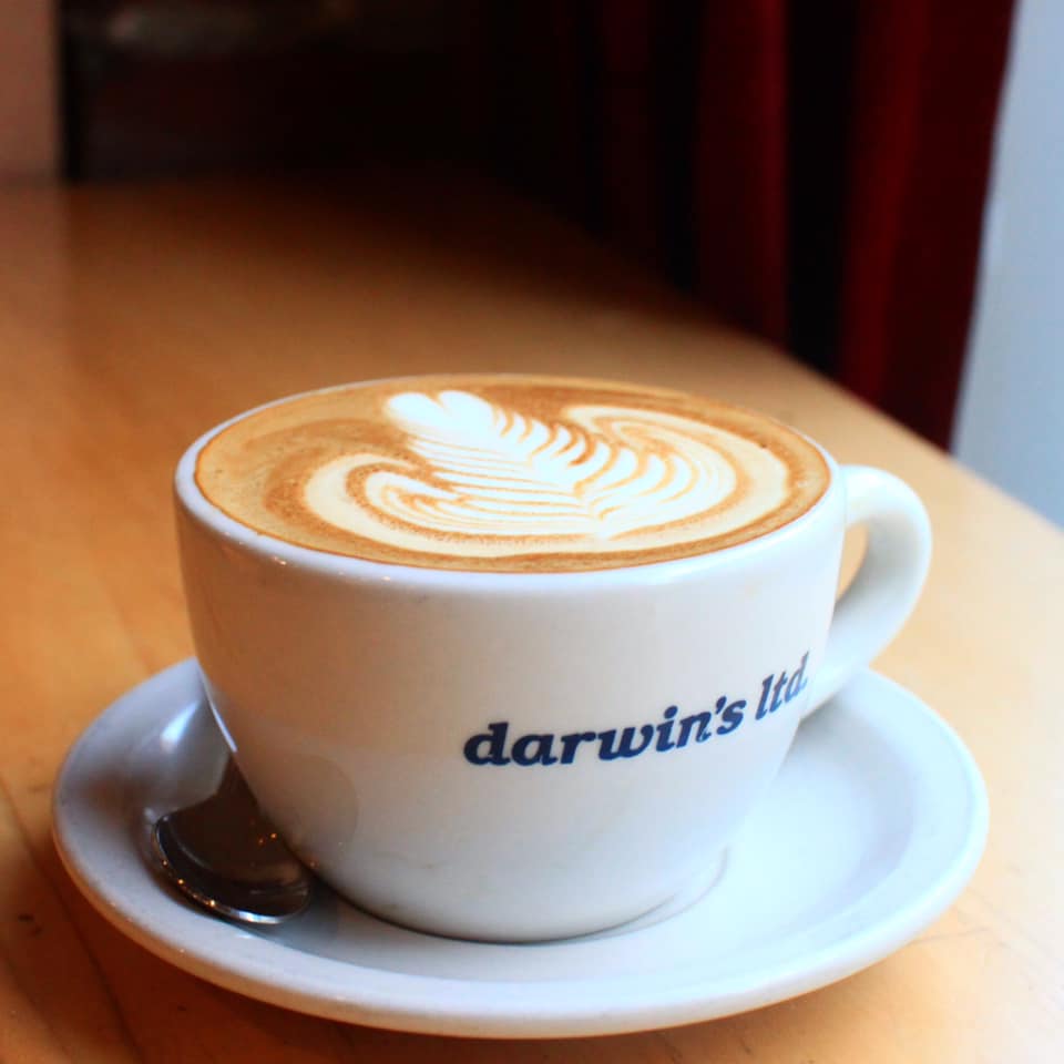 Coffee from Darwin's Ltd.