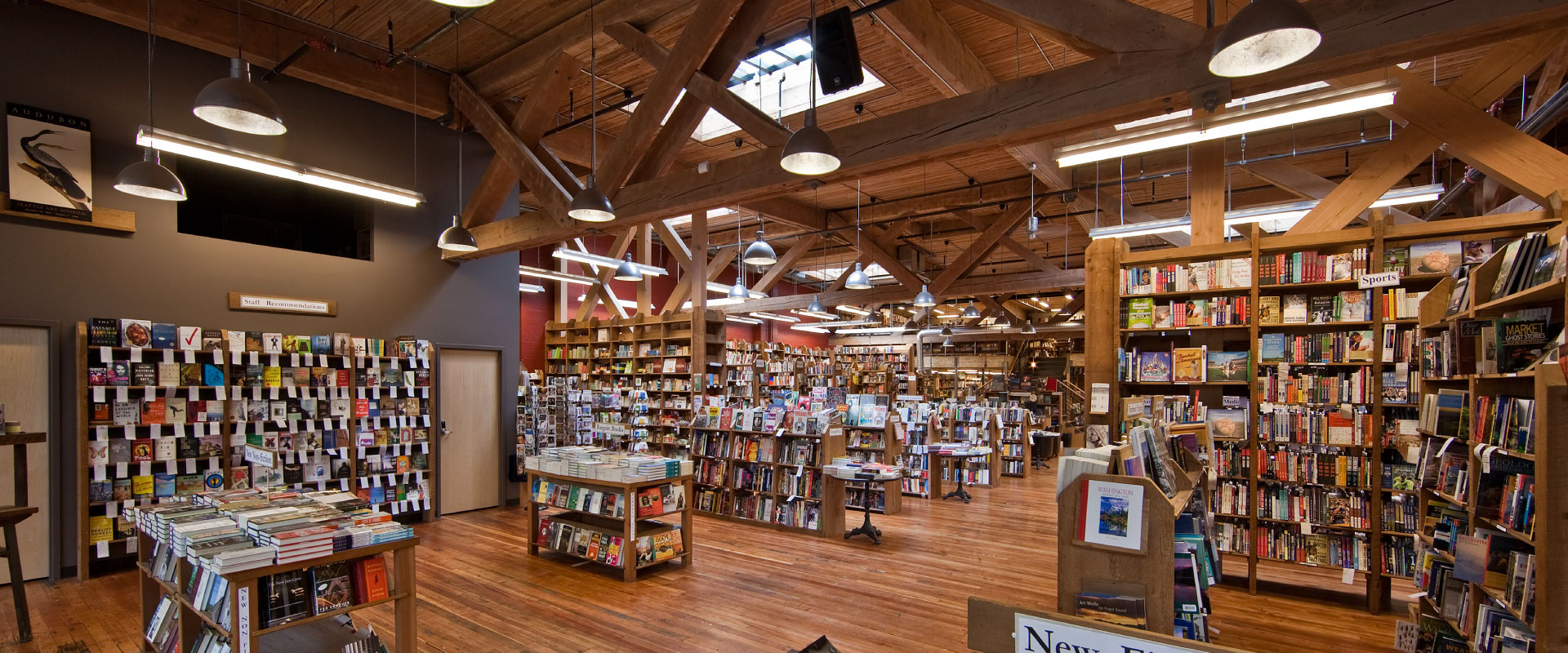 Interior of Elliot Bay Book Company