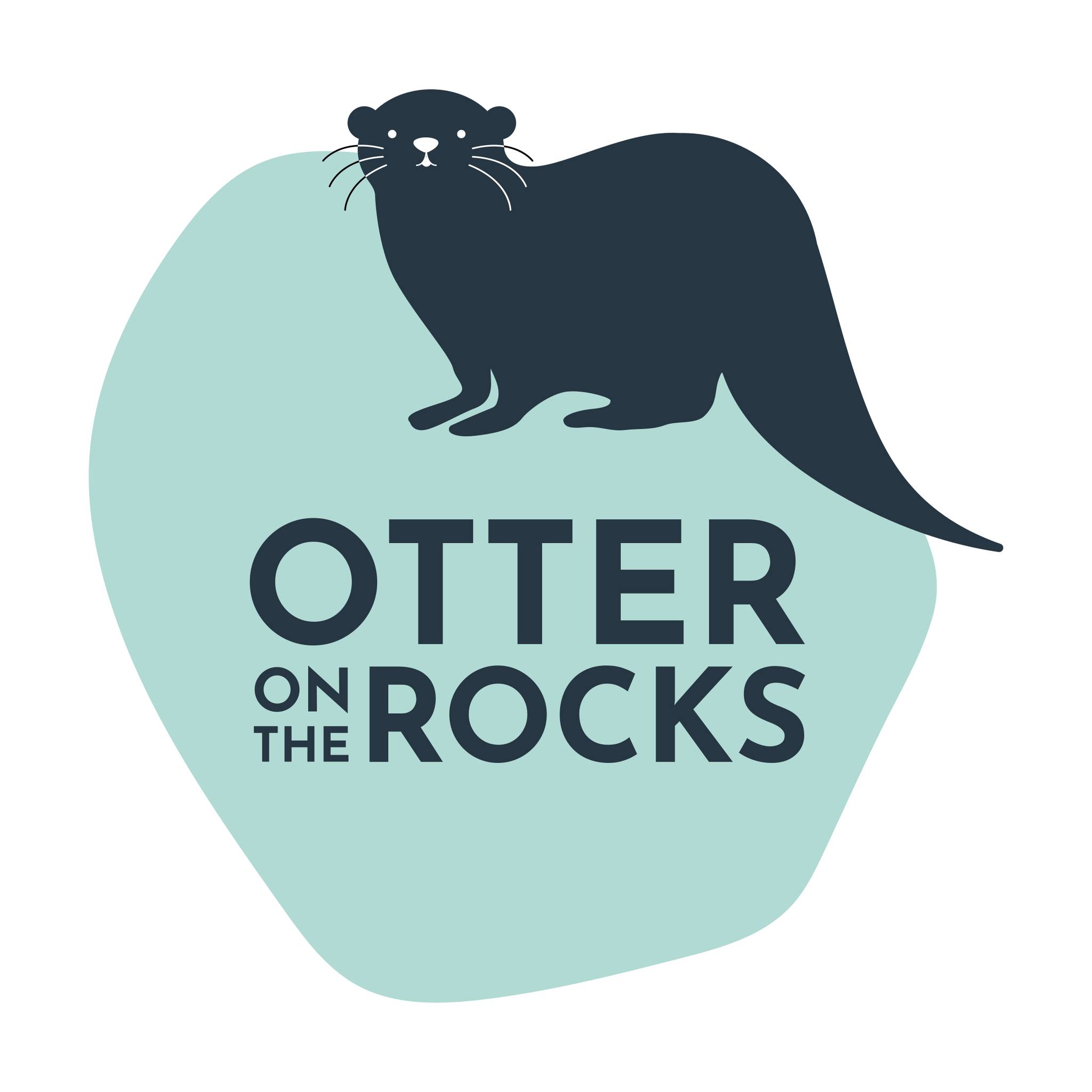 Otter on the Rocks logo