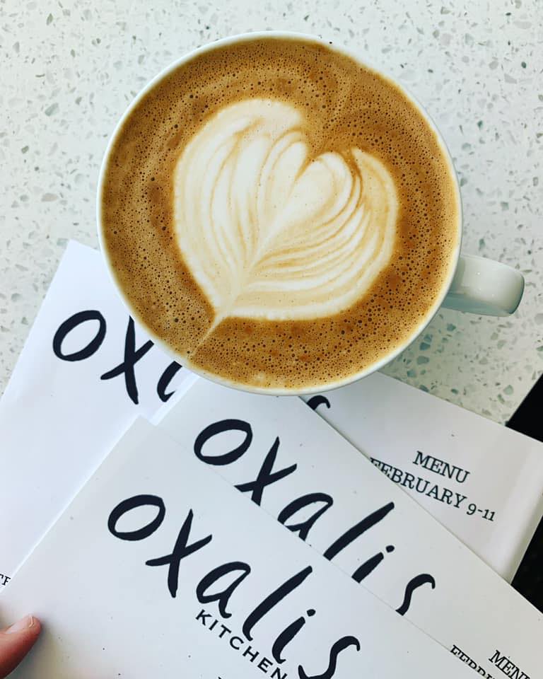 Coffee from Oxalis Kitchen