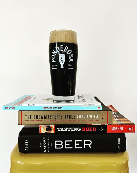 Books and beer from Ponderosa Beer + Books
