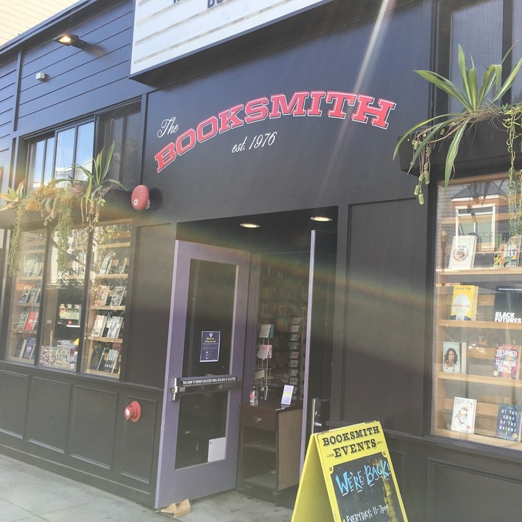 The exterior of The Booksmith