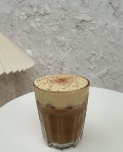Egg coffee from Aroom Coffee