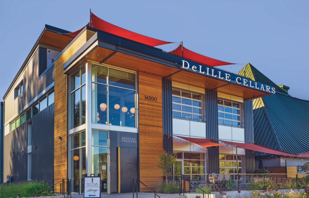 Exterior of DeLille Cellars