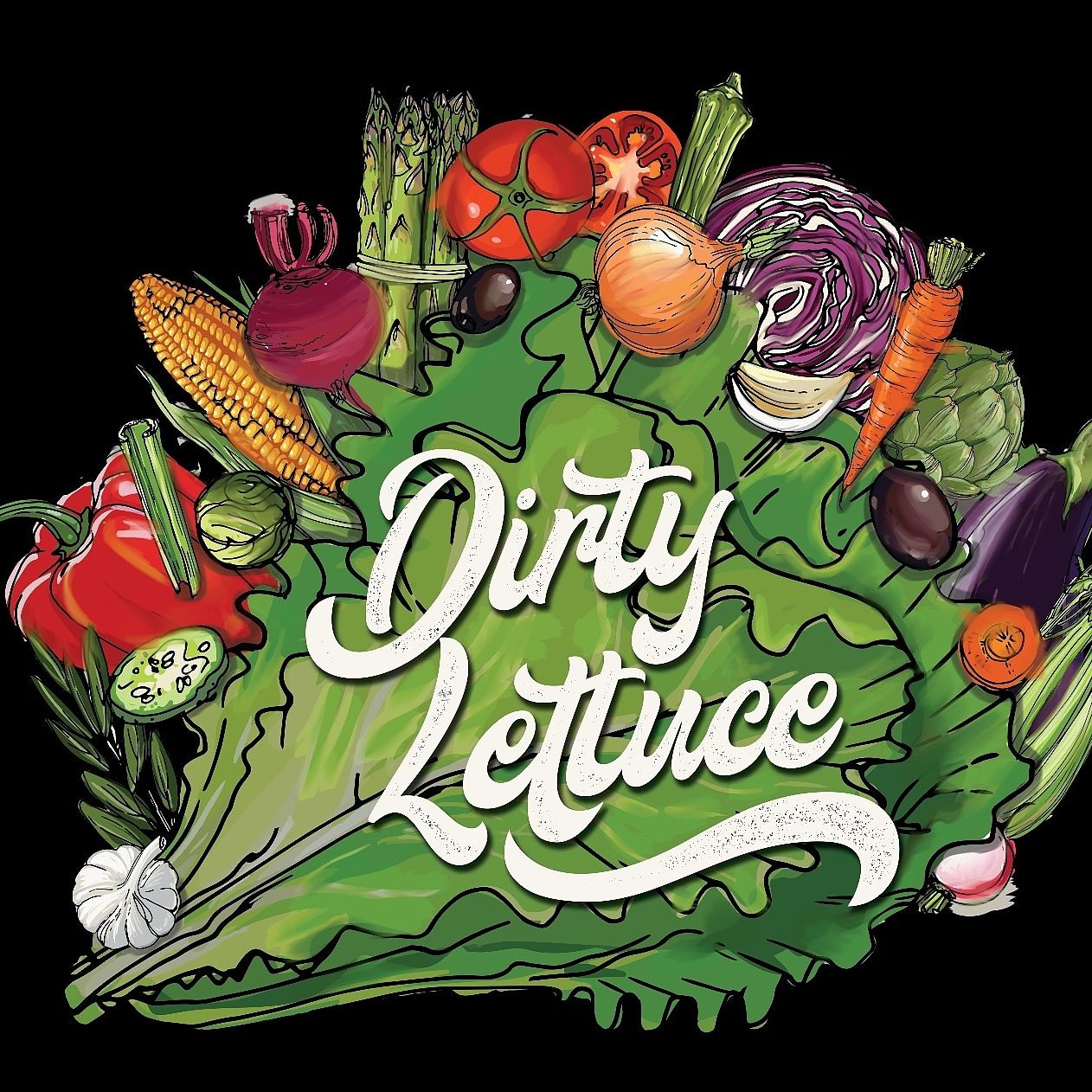Dirty Lettuce business logo