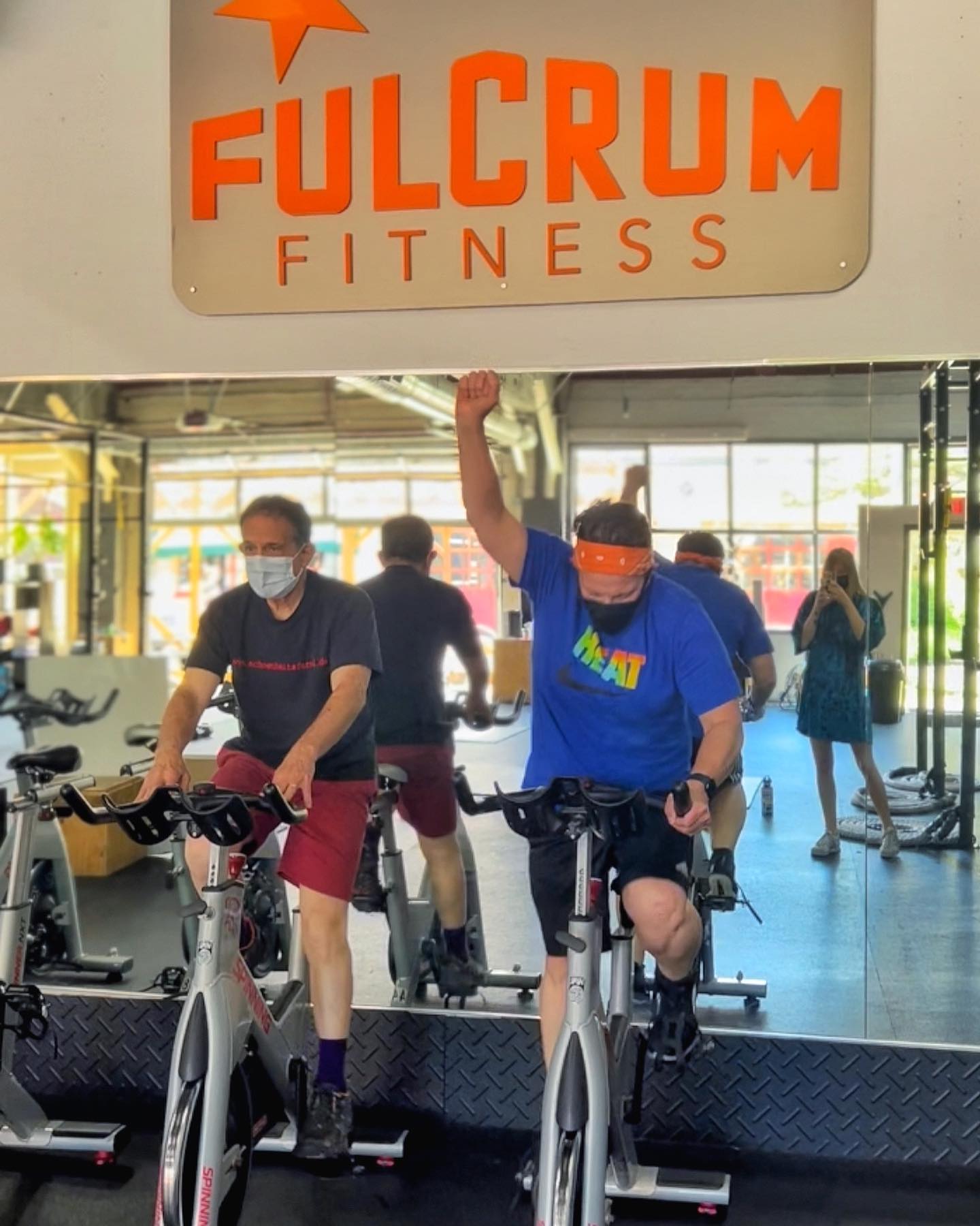 People working out at Fulcrum Fitness
