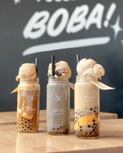 Boba drinks available for purchase