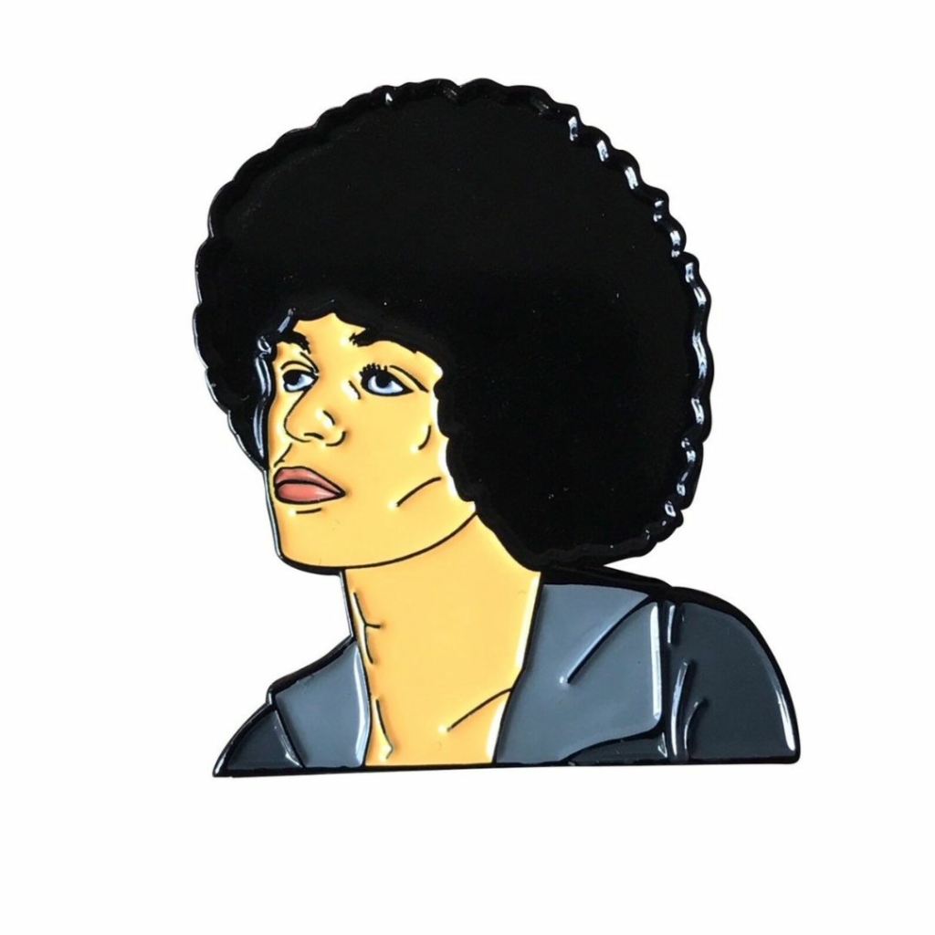 Gift Guide for Activists - Angela Davis Pin