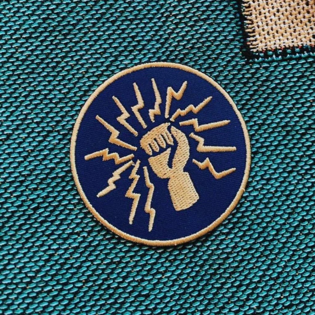 Gift Guide for Activists - Electric Fist Patch