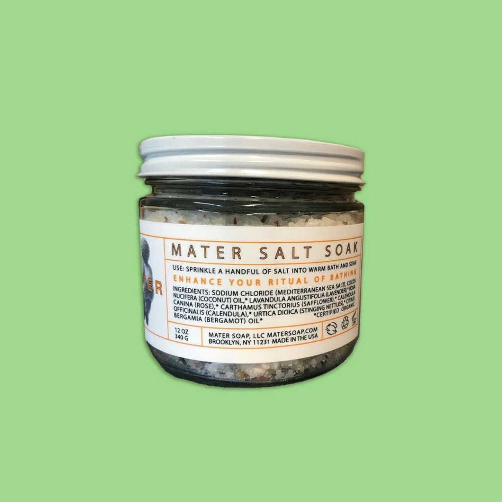 Gift Guide for Self Care - Mater Salt Soak