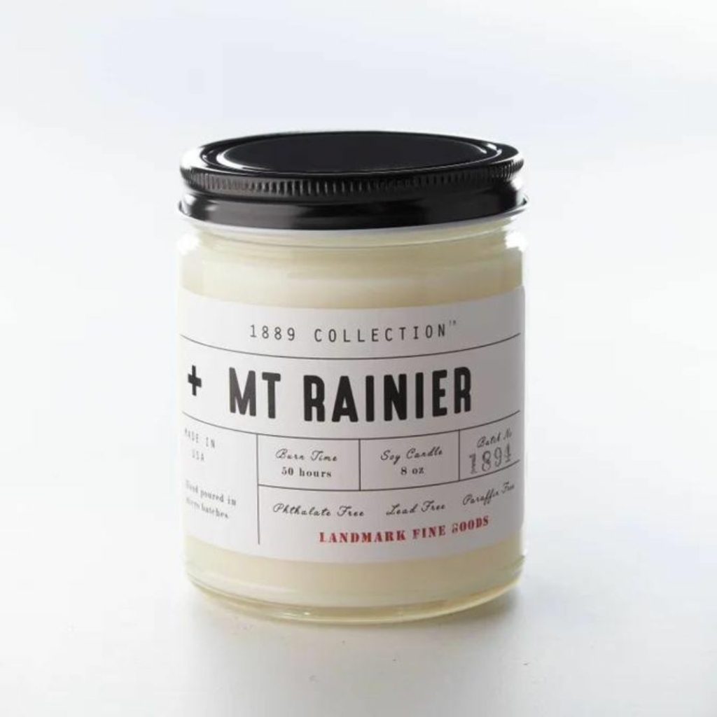 Gift Guide to Seattle - Mt. Rainier Candle