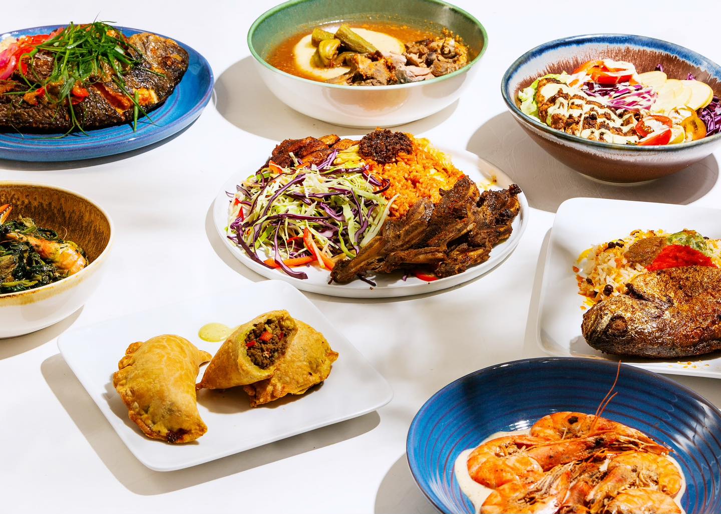 Gold Coast Ghal dish spread