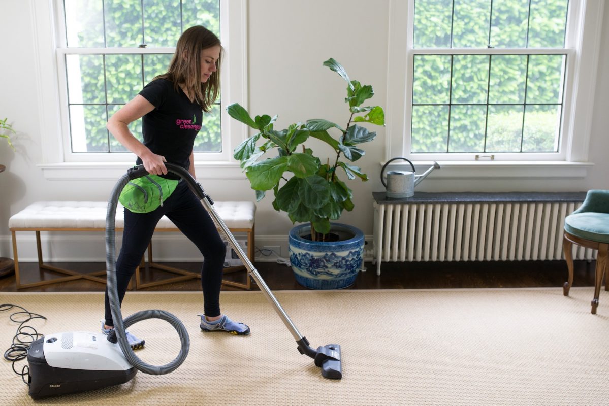 Green cleaning Seattle vacuum