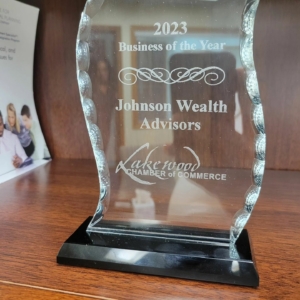 Johnson Wealth Advisors - Business of the Year