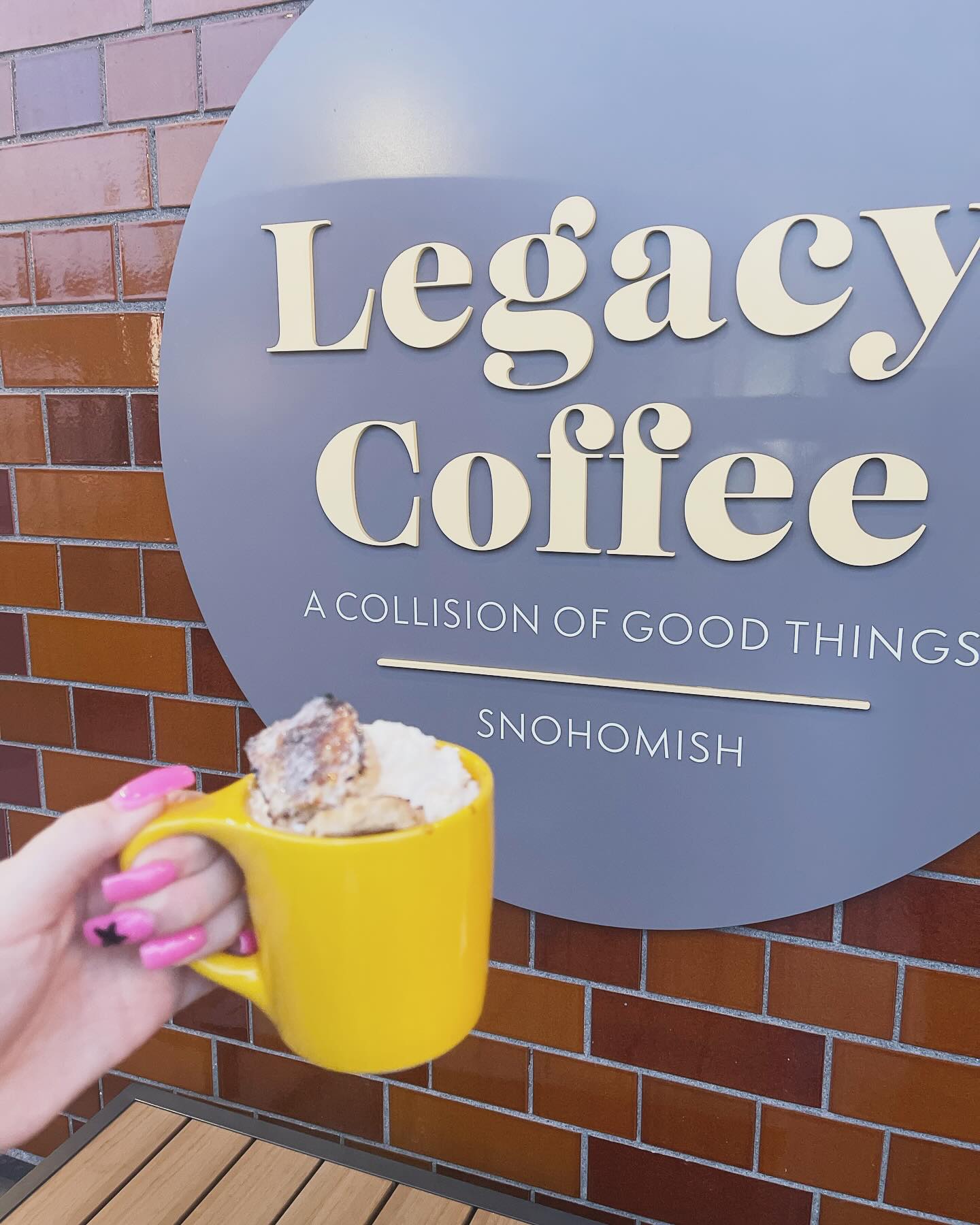 Legacy Coffee sign