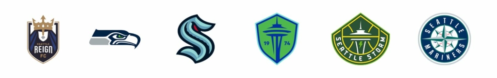 Seattle Professional Sports Team Logos
