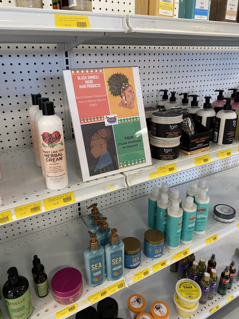 Mattice black owned beauty products