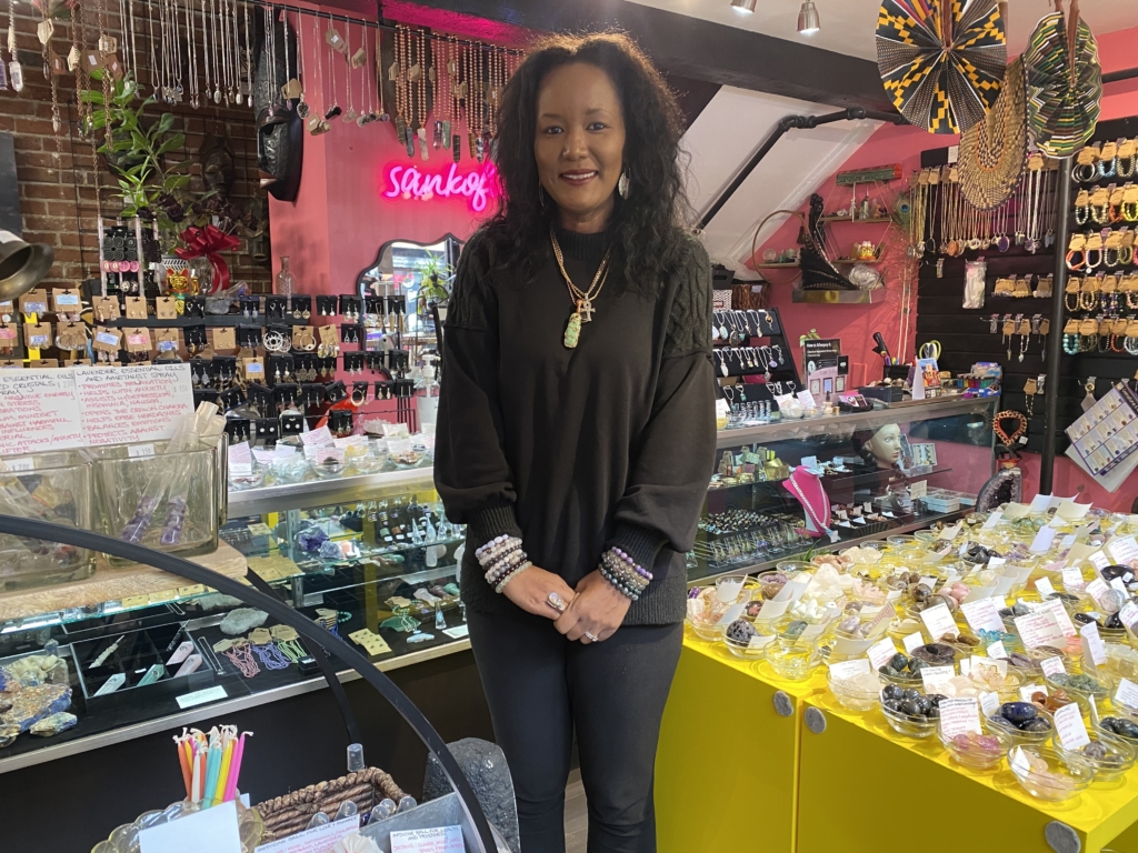 Sankofa Boutique owner Cherica Wilson
